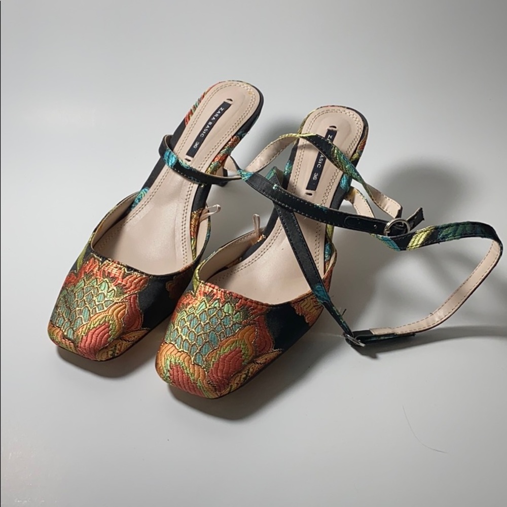 Women’s floral heels
